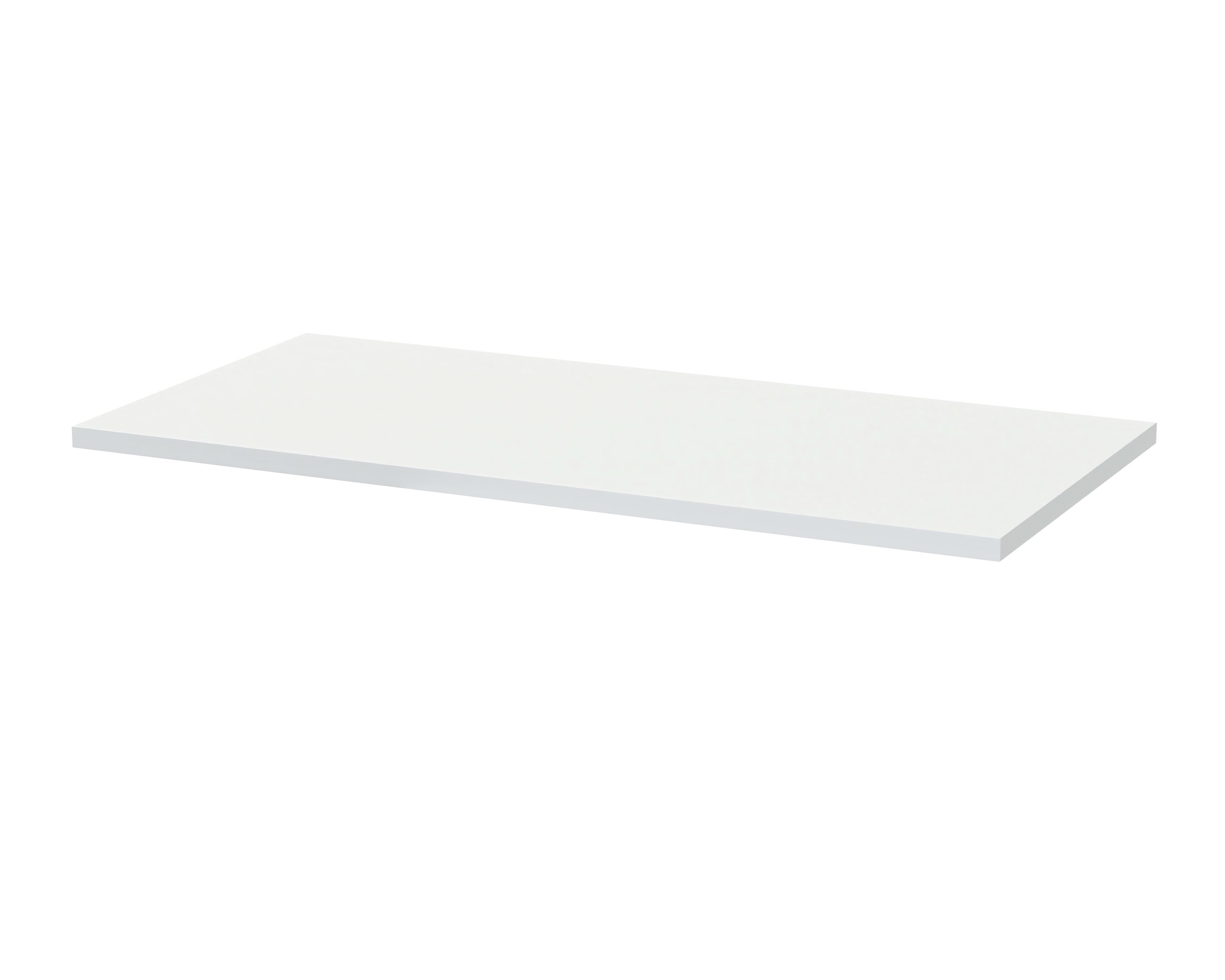 Hudson Reed Solid Surface Worktop for Bathroom Vanities, Durable Stone Countertop for Modern Bathroom and Vanity Units in Premium Satin White, 800mm