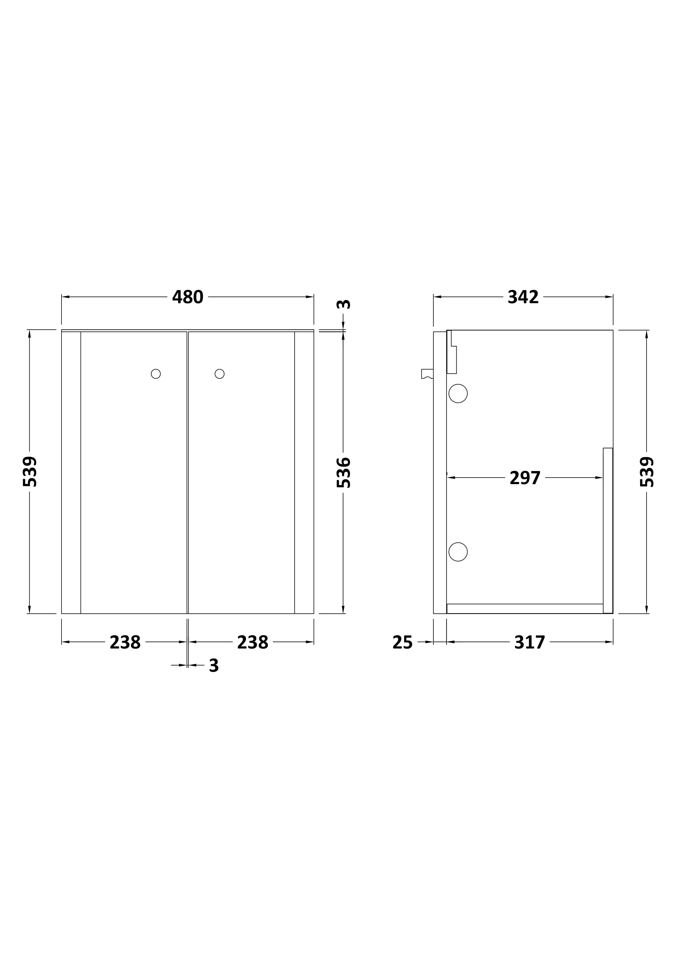 Hudson Reed Core Wall Hung Vanity Unit, Durable Double Soft Close Door Cabinet with Knob Handle Vanity Unit for Small Bathrooms in Satin Green Finish, 500mm