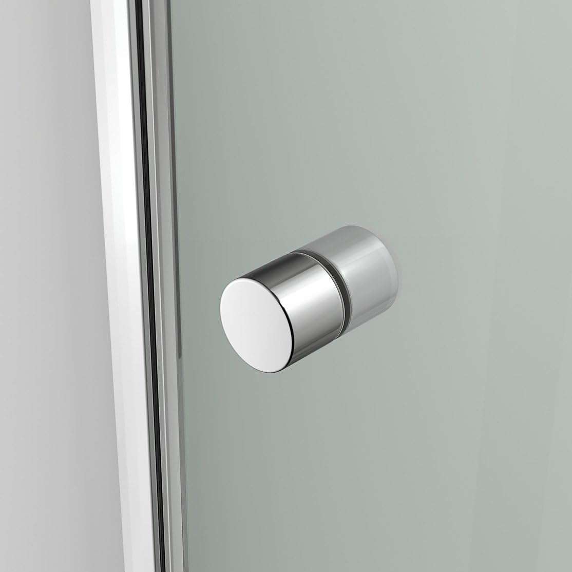 iBathUK Vesper Bifold Shower Enclosure, Reversible 6mm EasyClean Glass Door Cubicle, 700mm