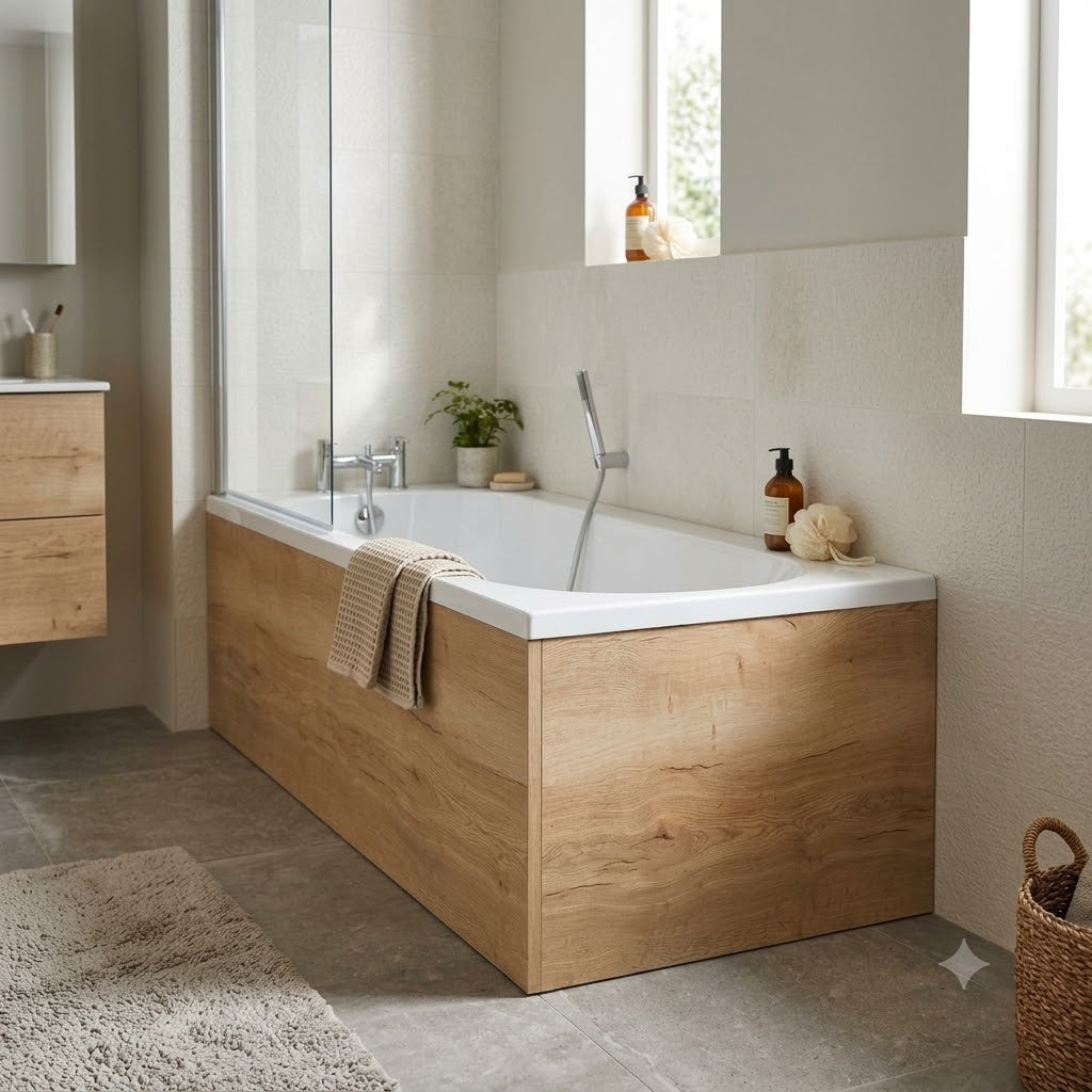 Crosswater Rectangular End Bath Panel