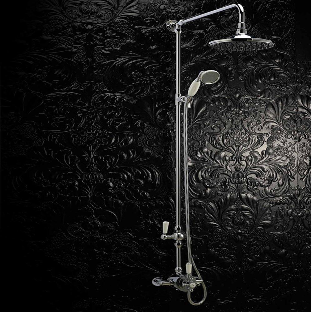 Classique Thermostatic 1 Outlet Exposed Shower Valve - Chrome