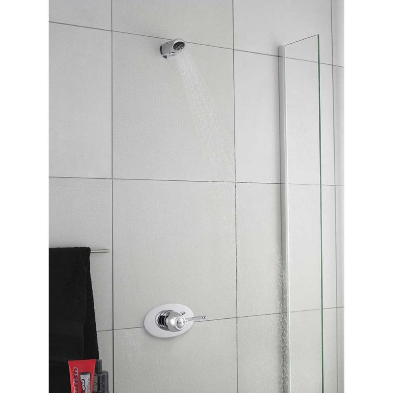 Foundry Commercial Anti-Vandal Fixed Shower Head - Chrome