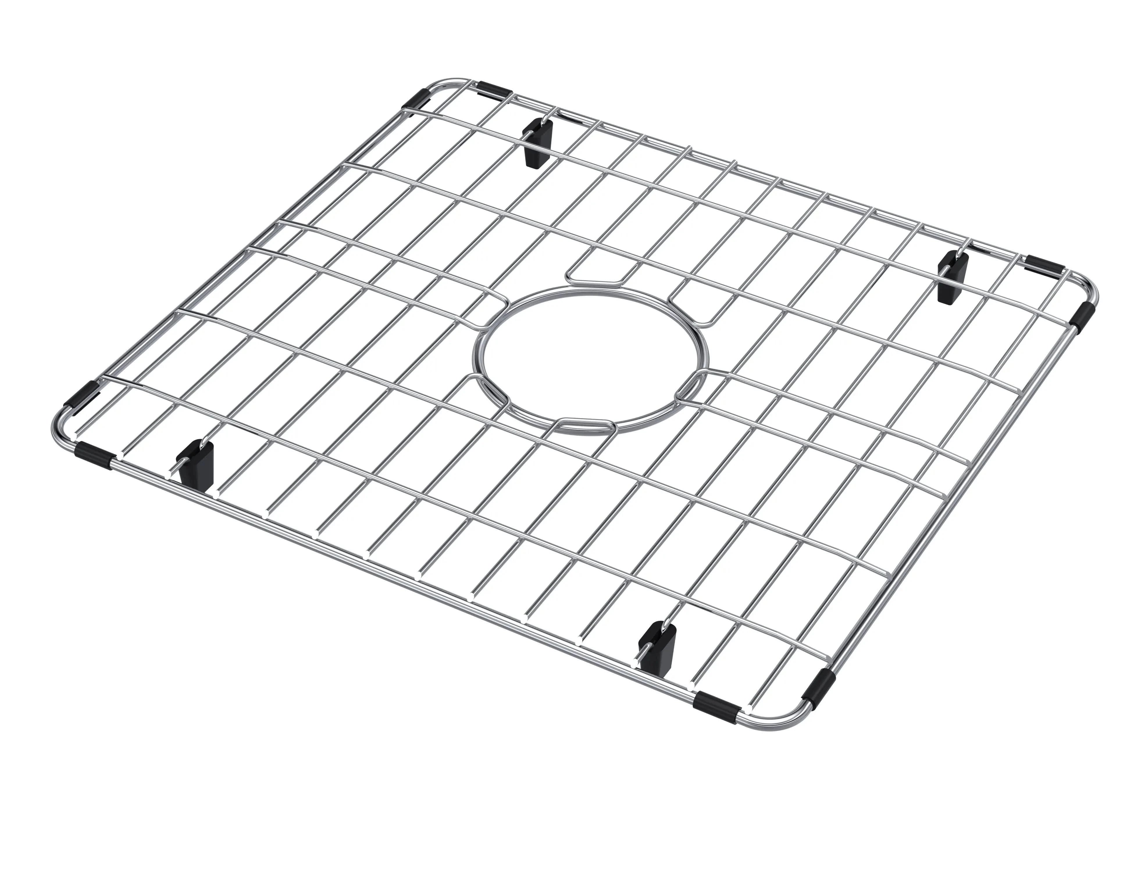 Nuie Stainless Steel Double Bowl Kitchen Sink Wire Grid Pack (Set Of 2)