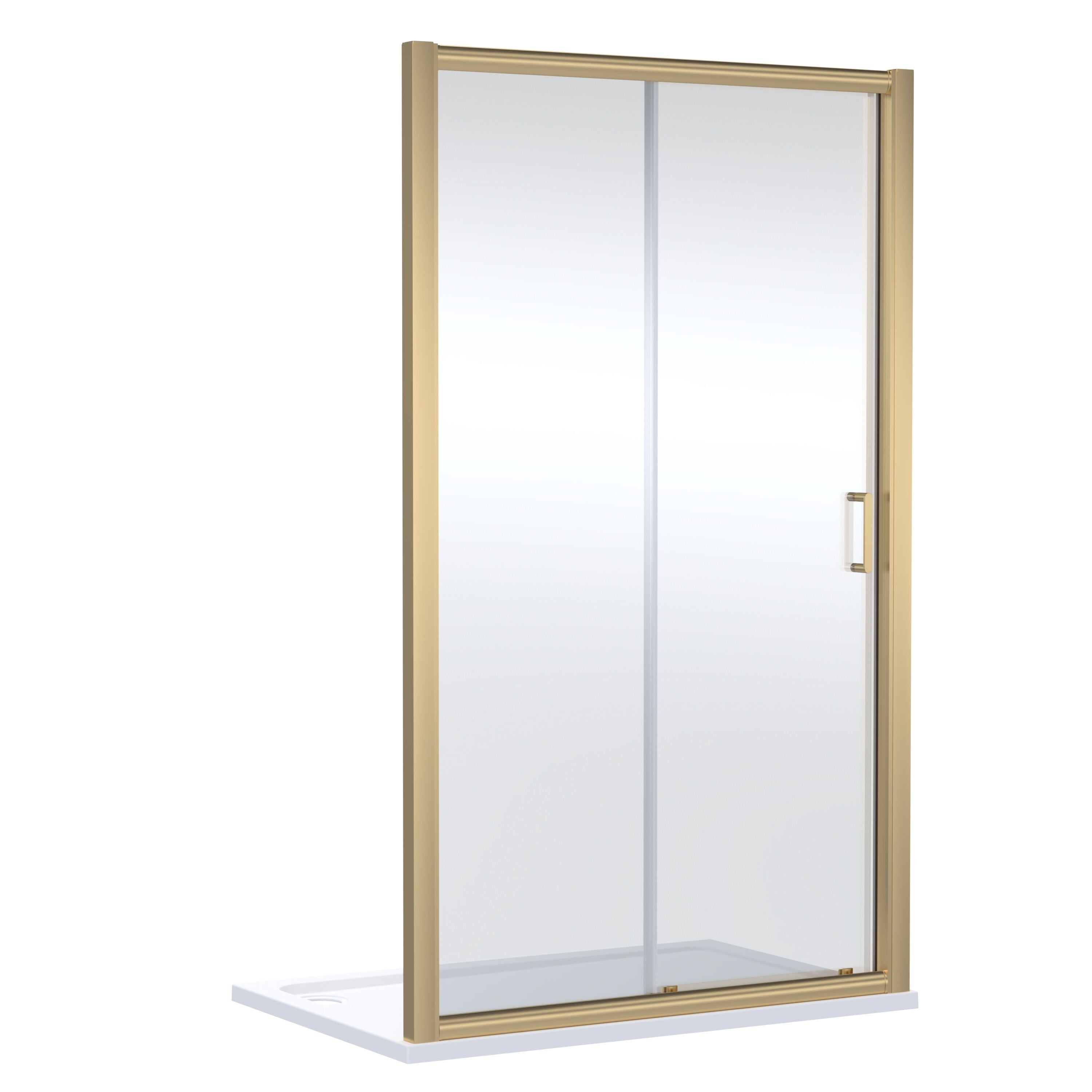 Forge 8mm Glass Recessed Sliding Shower Door