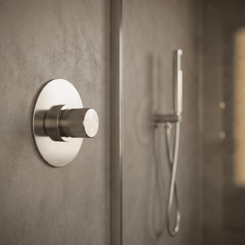 Astor 1 outlet Thermostatic Temperature Control Concealed Shower Valve - Chrome