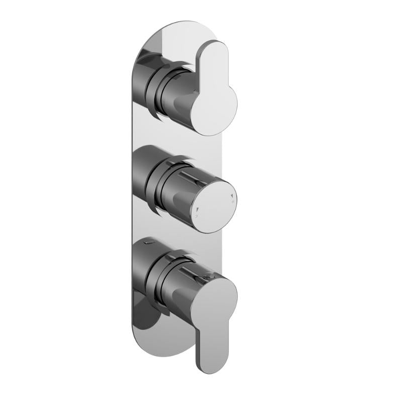 Astor Thermostatic 2 Outlet Concealed Shower Valve