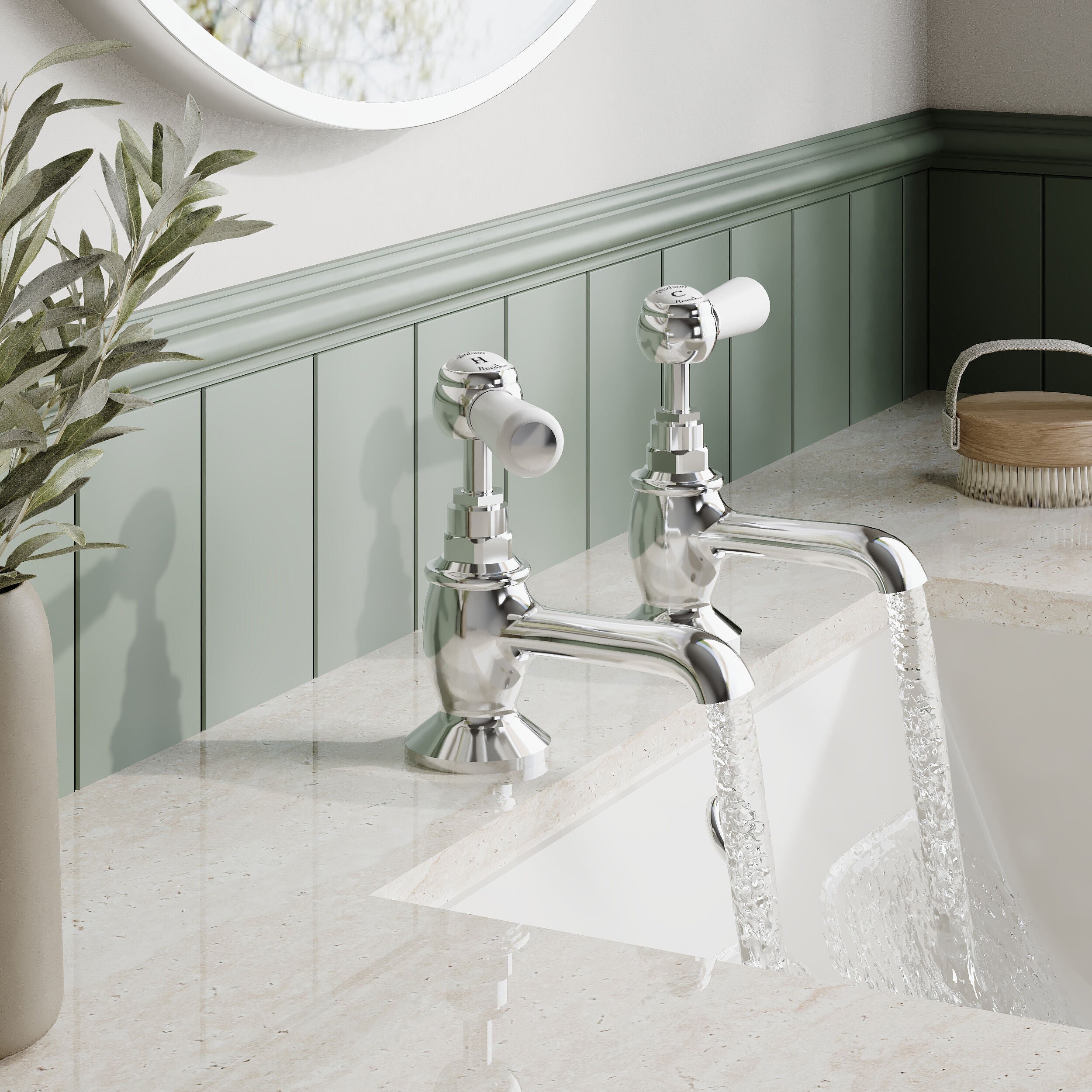 Claremont Topaz Lever Basin Taps