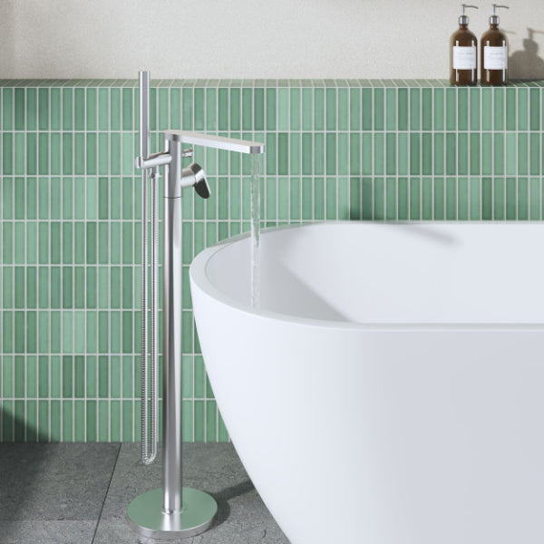 Brent Freestanding Bath Shower Mixer Tap With Handset