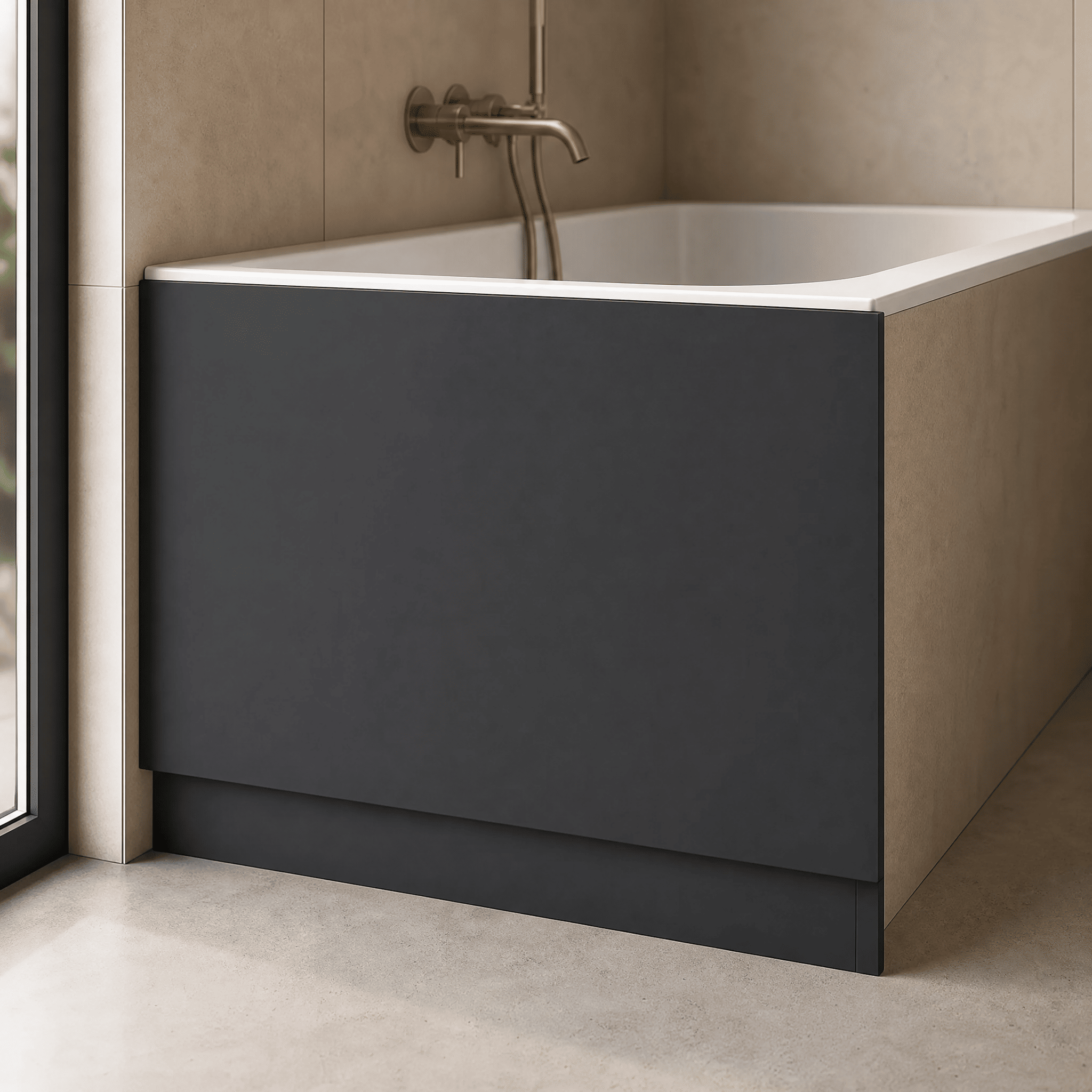 Solvex End Bath Panel with Plinth