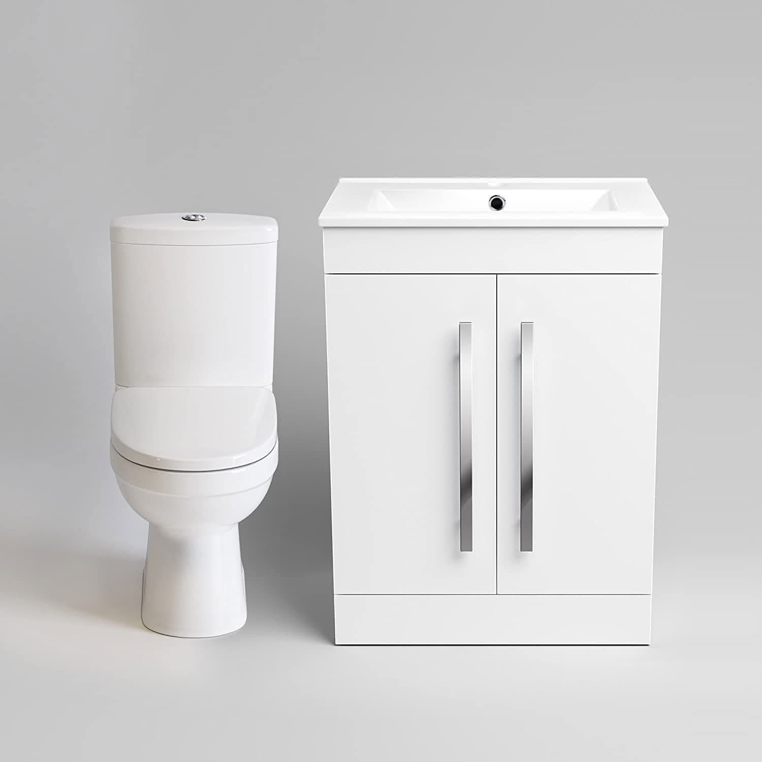 Avon Bathroom Suite - Gloss White