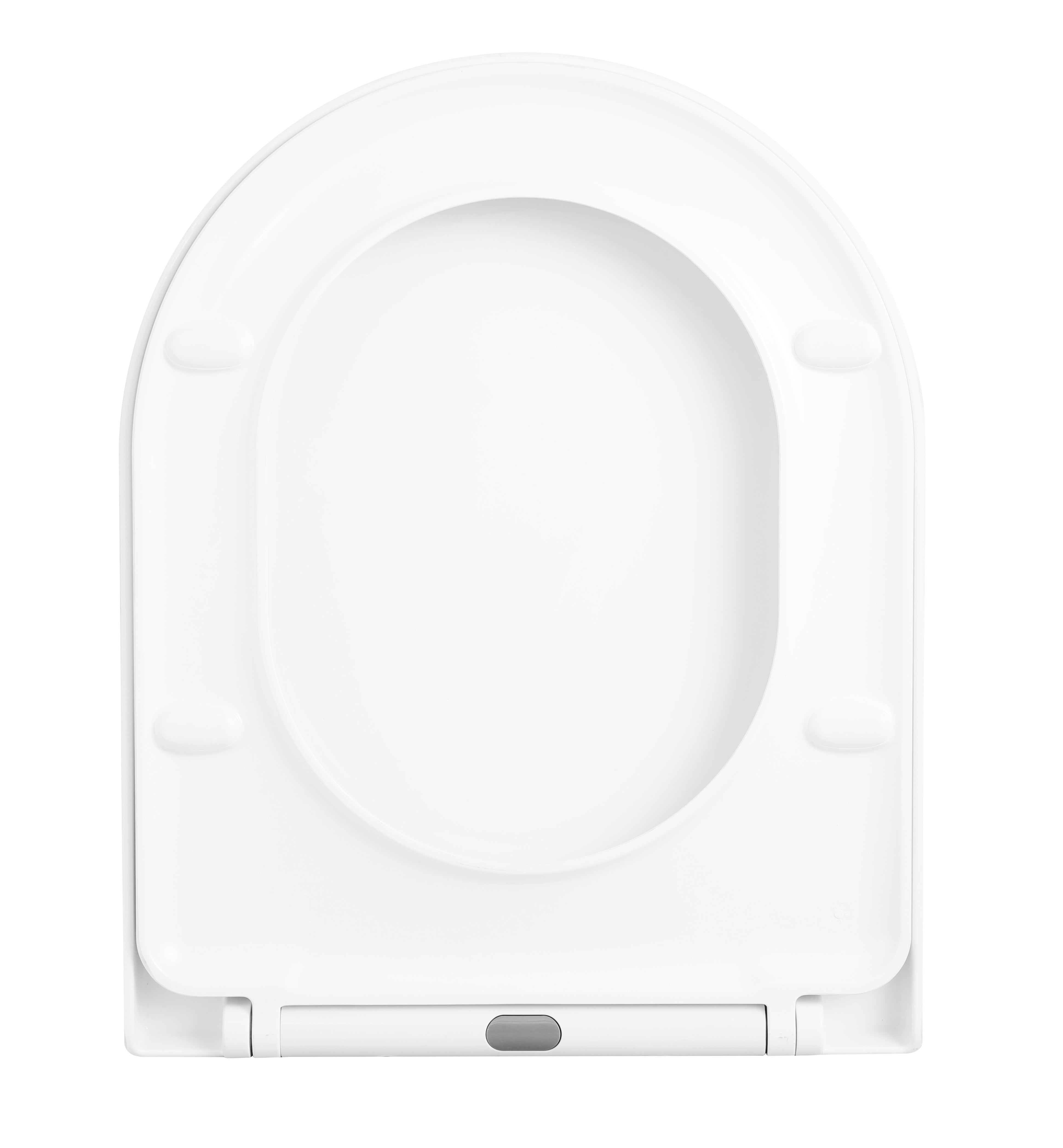 Premium Urea-Formaldehyde (UF) Soft Close Toilet Seat - High-Gloss, Scratch-Resistant Finish with Quick-Release Top-Fix Hinges