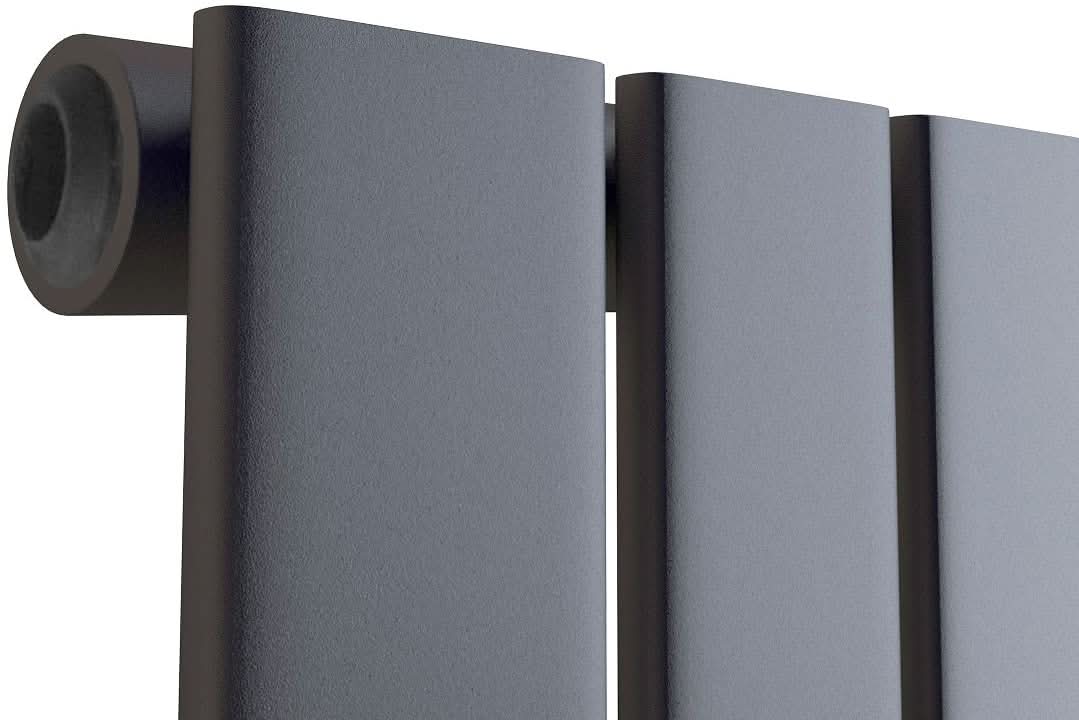 iBathUK Apex Vertical Single Panel Slim Flat Radiator, Designer Slim Radiator