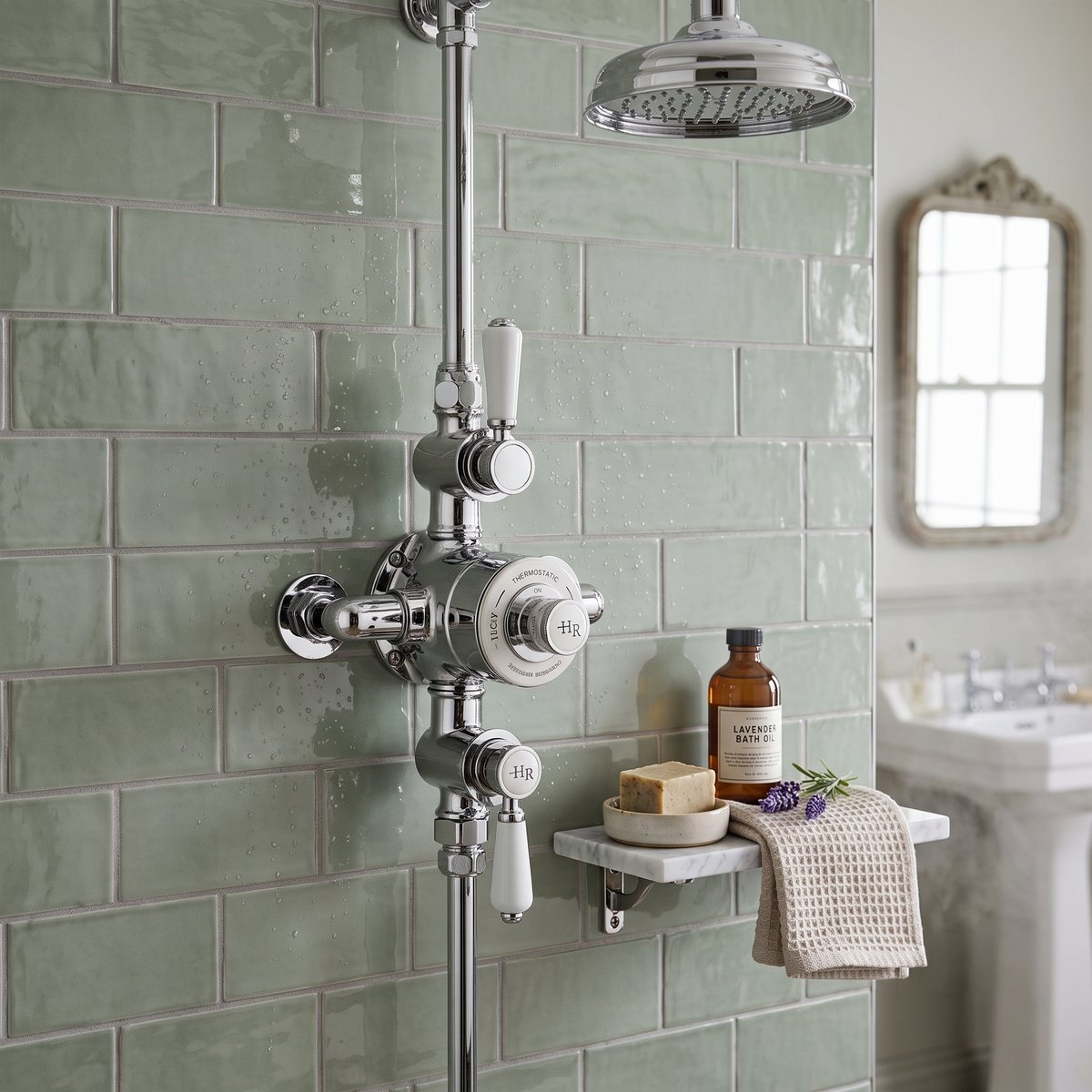 Claremont 2 Outlet Thermostatic Exposed Shower Valve