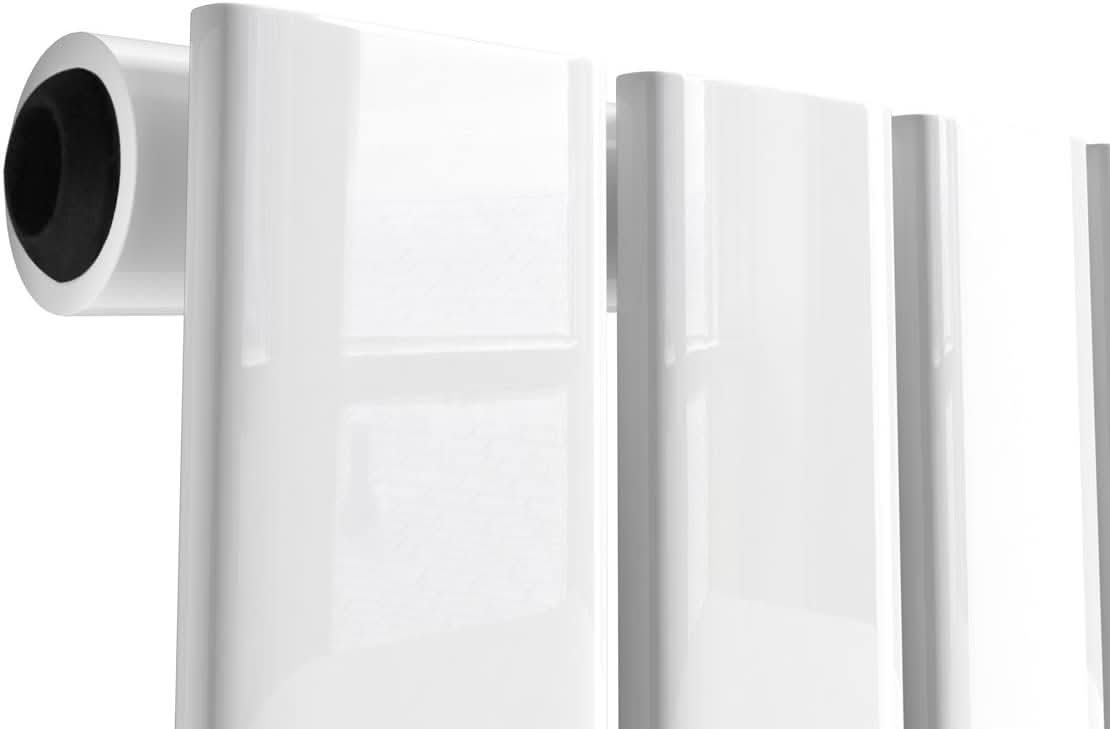 iBathUK Apex Vertical Single Panel Slim Flat Radiator, Designer Slim Radiator
