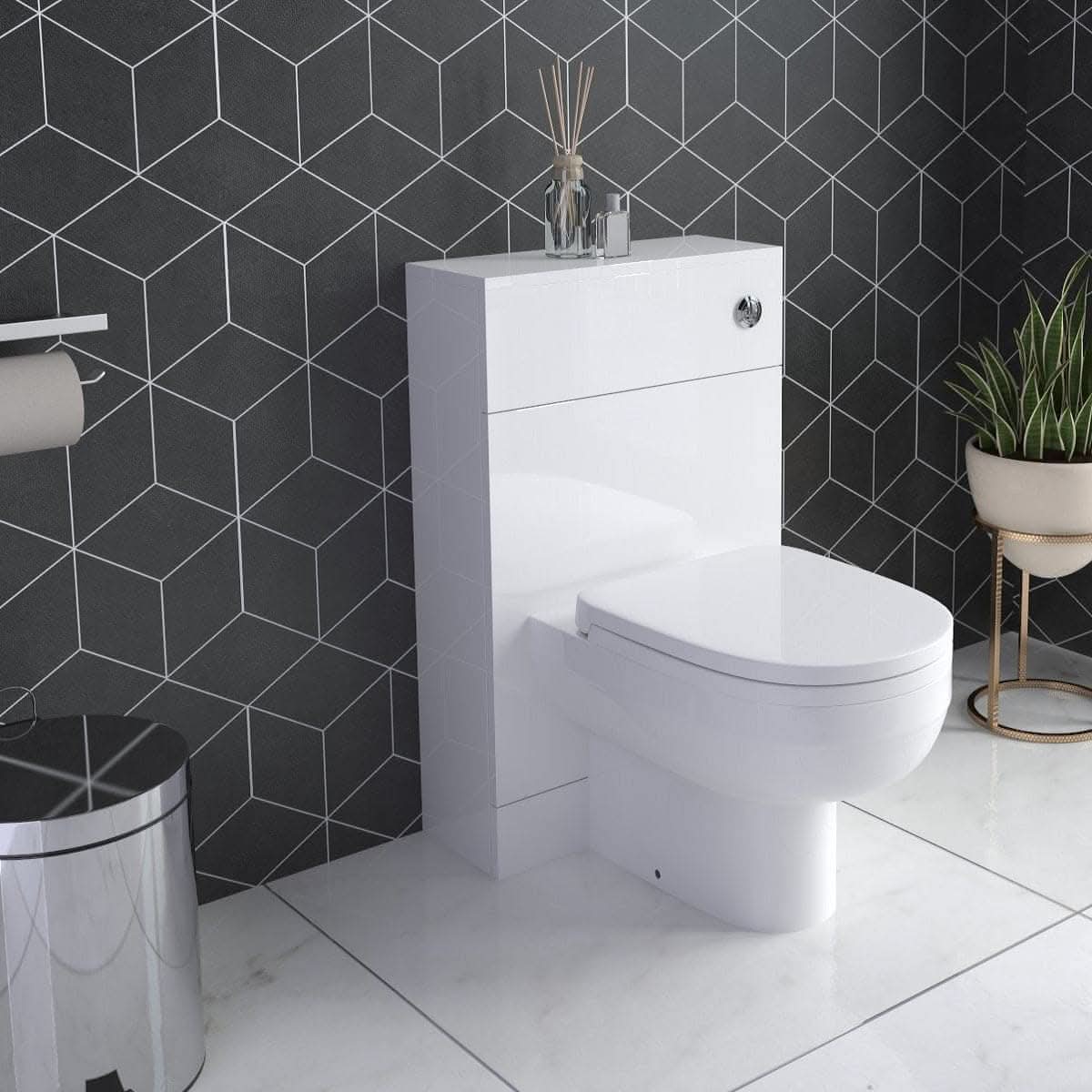 Venus Modern Bathroom Suite (Minimalist Basin)