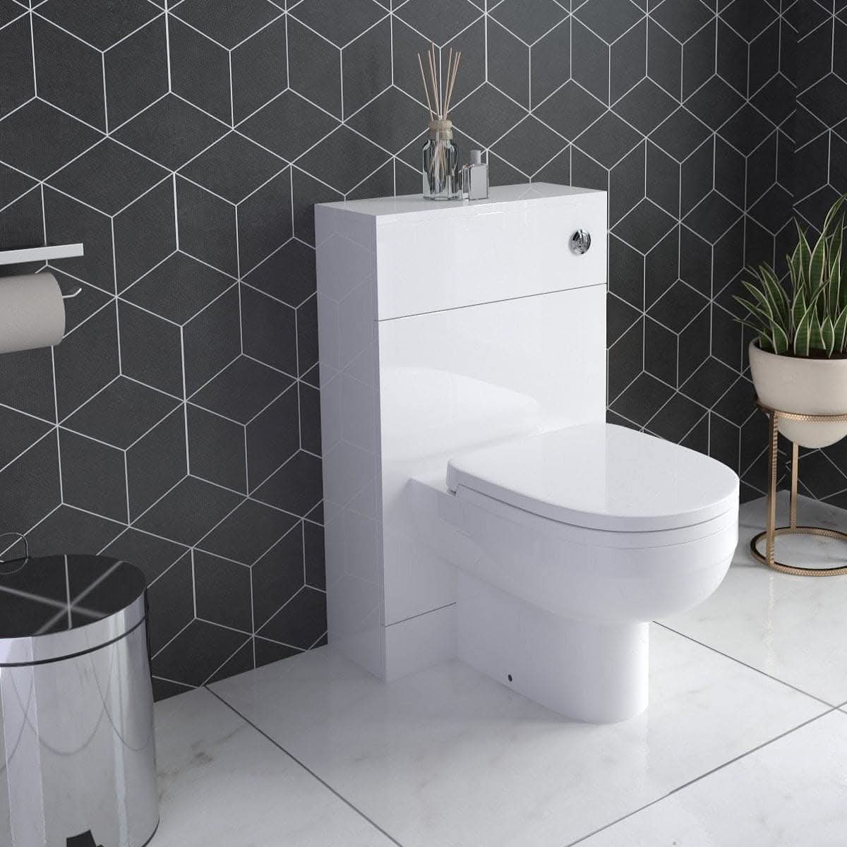 Venus Modern Bathroom Suite (Minimalist Basin)
