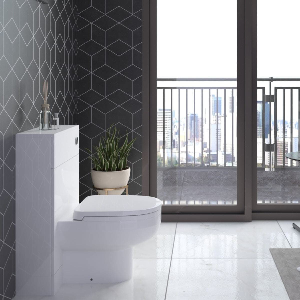Venus Modern Bathroom Suite (Minimalist Basin)
