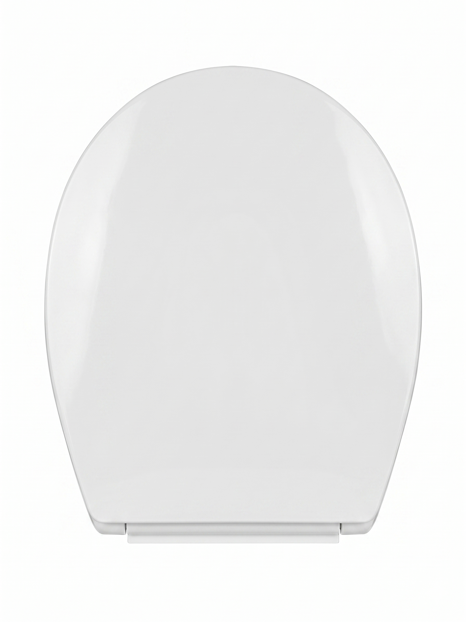 VeeBath Standard Gloss White Soft Close Toilet Seat - Durable Universal Fit with Top-Fix Installation