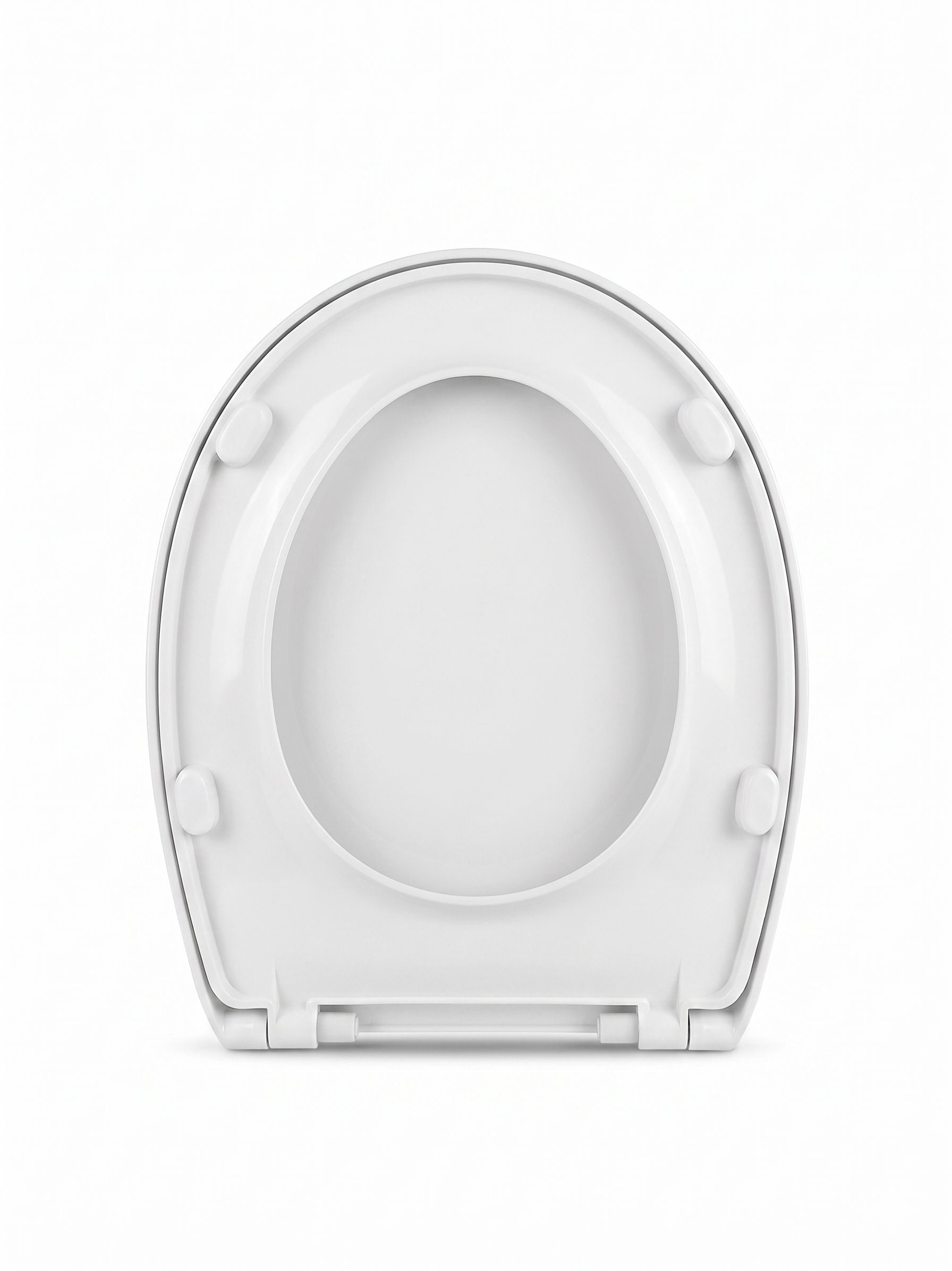 Dezire Echo Premium Urea-Formaldehyde (UF) Soft Close Toilet Seat - Scratch-Resistant High-Gloss Finish with Quick-Release Top-Fix Hinges