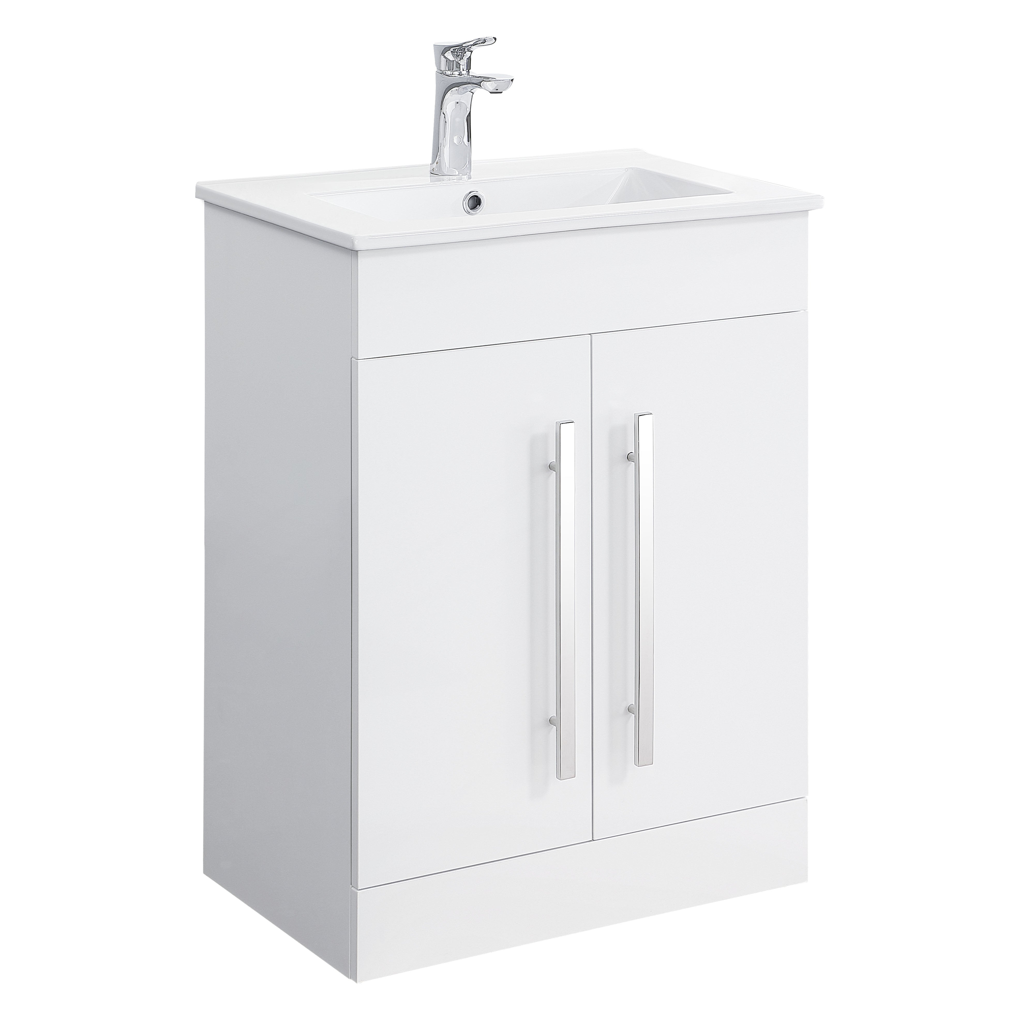 Avon Modern Bathroom Suite - Gloss White