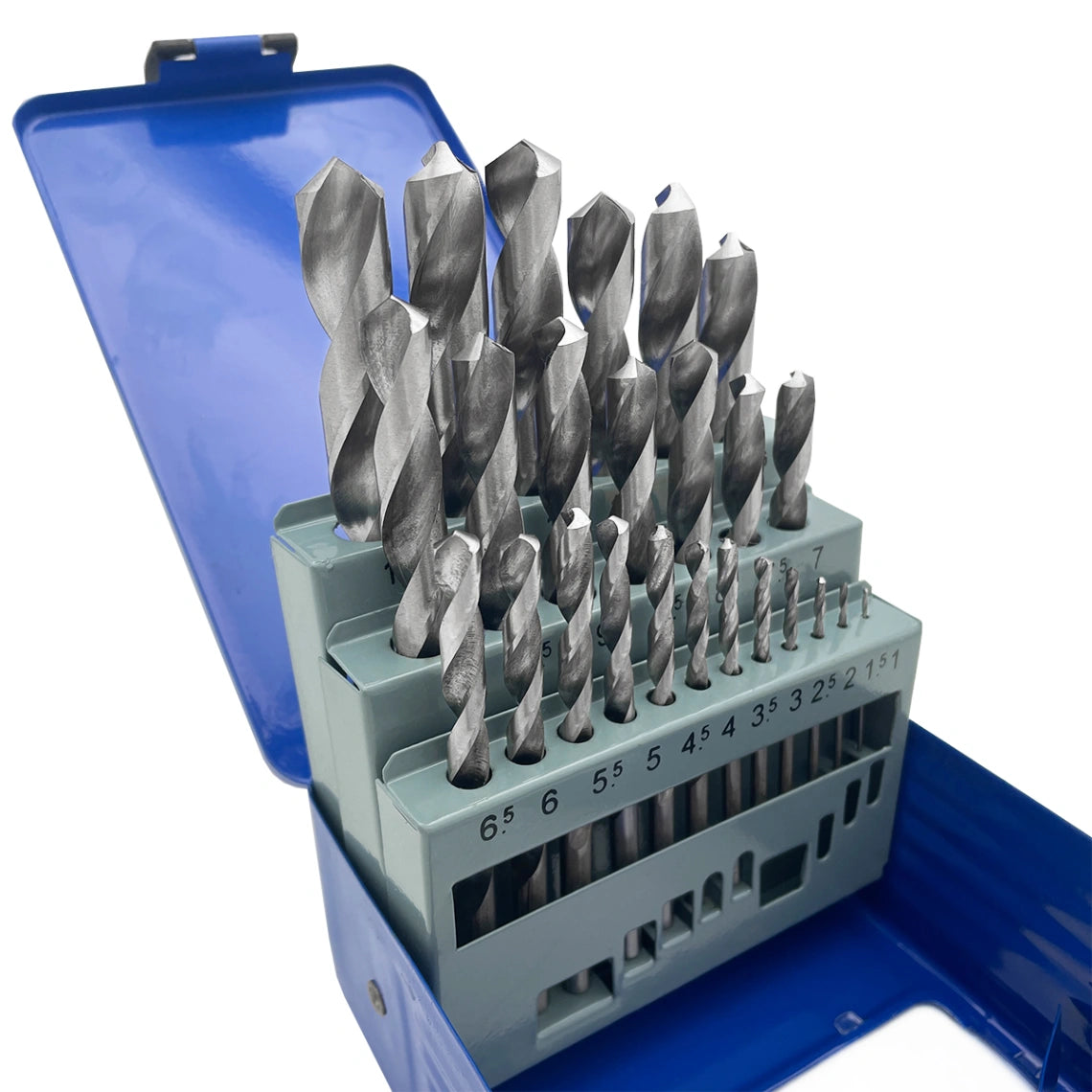 VeeBath 25 Piece HSS Metric Drill Bit Set
