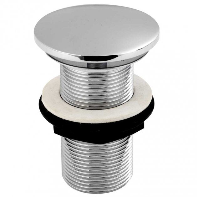 Forest modern Unslotted Basin Waste - Chrome