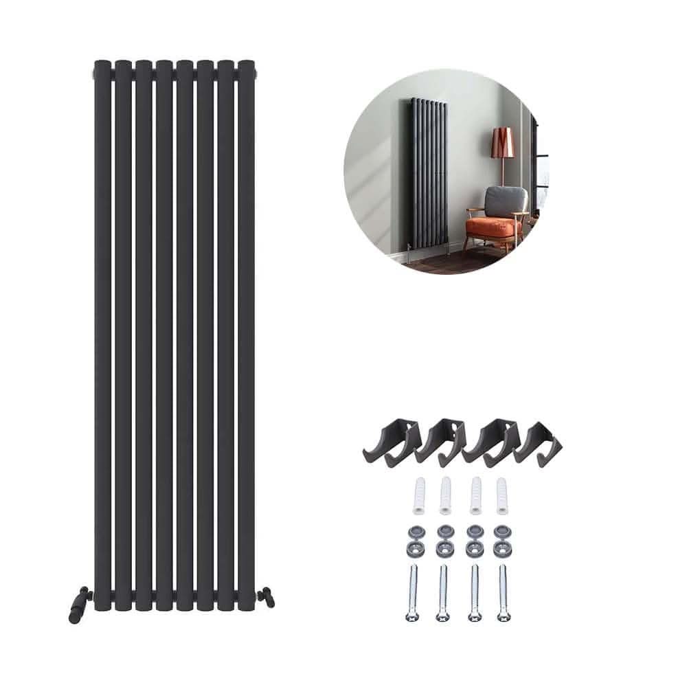 Princia Vertical Oval Single Panel Radiator