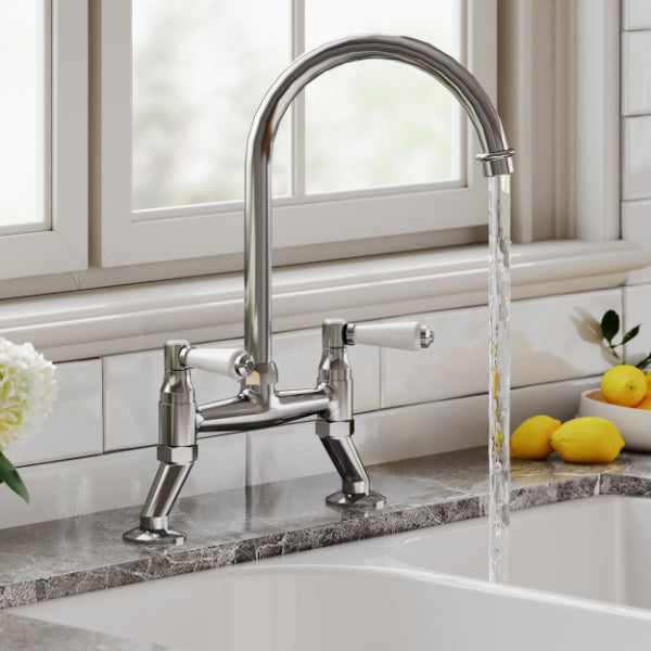 Helsinki Lever Handle Kitchen Sink Mixer Tap