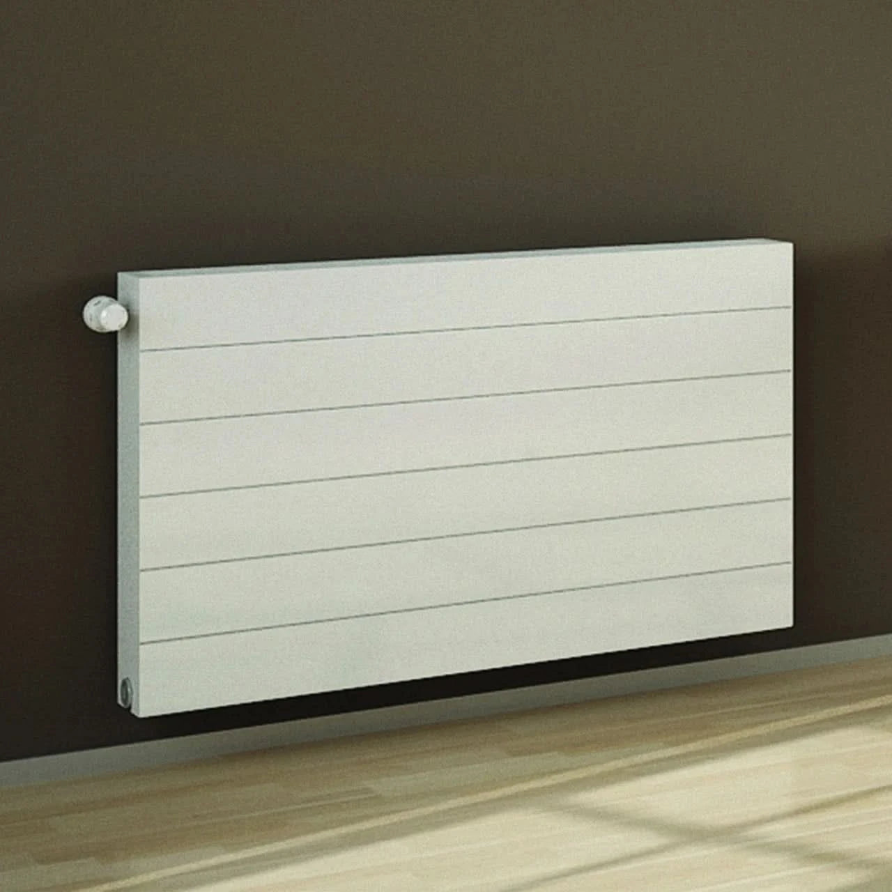 iBathUK Premium Air Type 11 Panel Radiator with Thermostatic Radiator Valves - White - Various Size Options