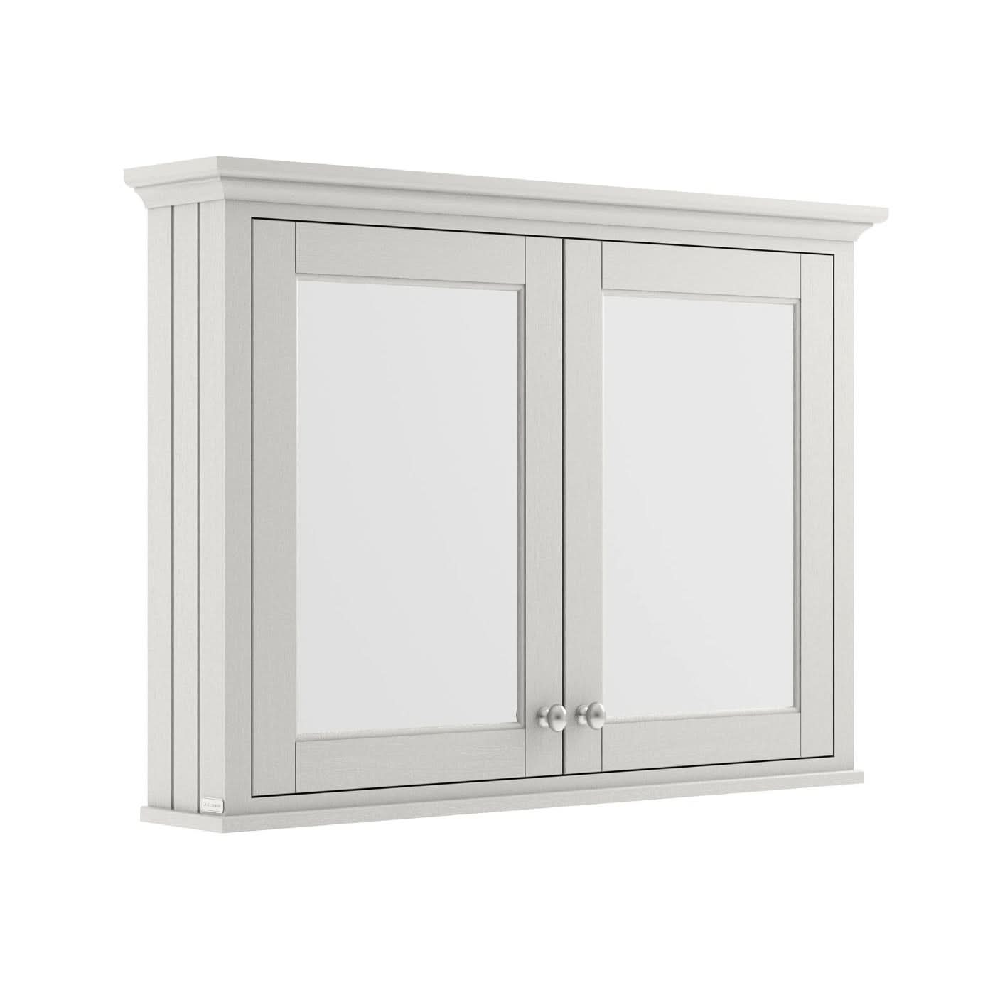 Carbon Non Illuminated Mirror Cabinet