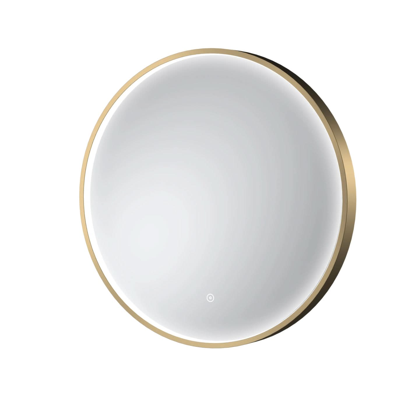 Vertex Inset Frame Round Illuminated Mirror
