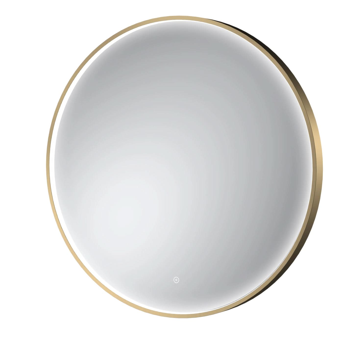 Vertex Inset Frame Round Illuminated Mirror