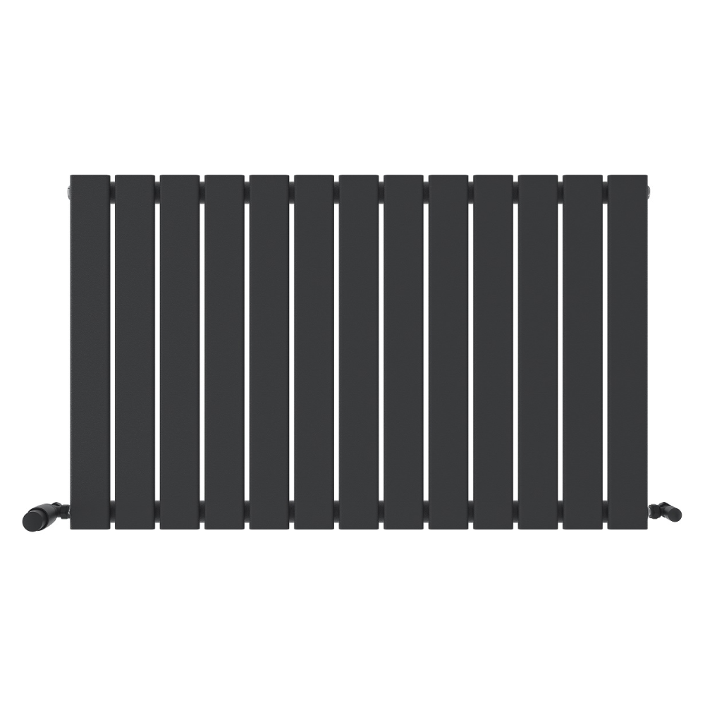 iBathUK Apex Horizontal Single Panel Slim Radiator, Designer Heating Radiators
