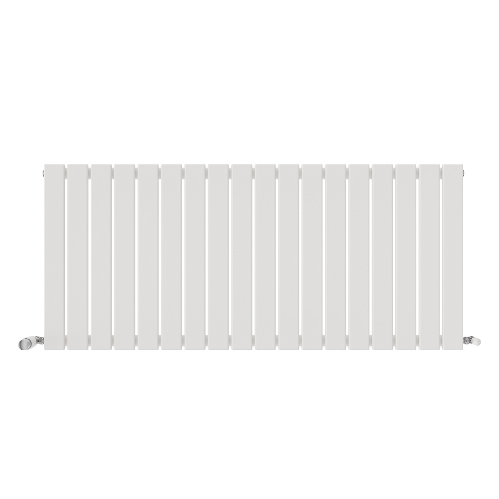 iBathUK Apex Horizontal Single Panel Slim Radiator, Designer Heating Radiators