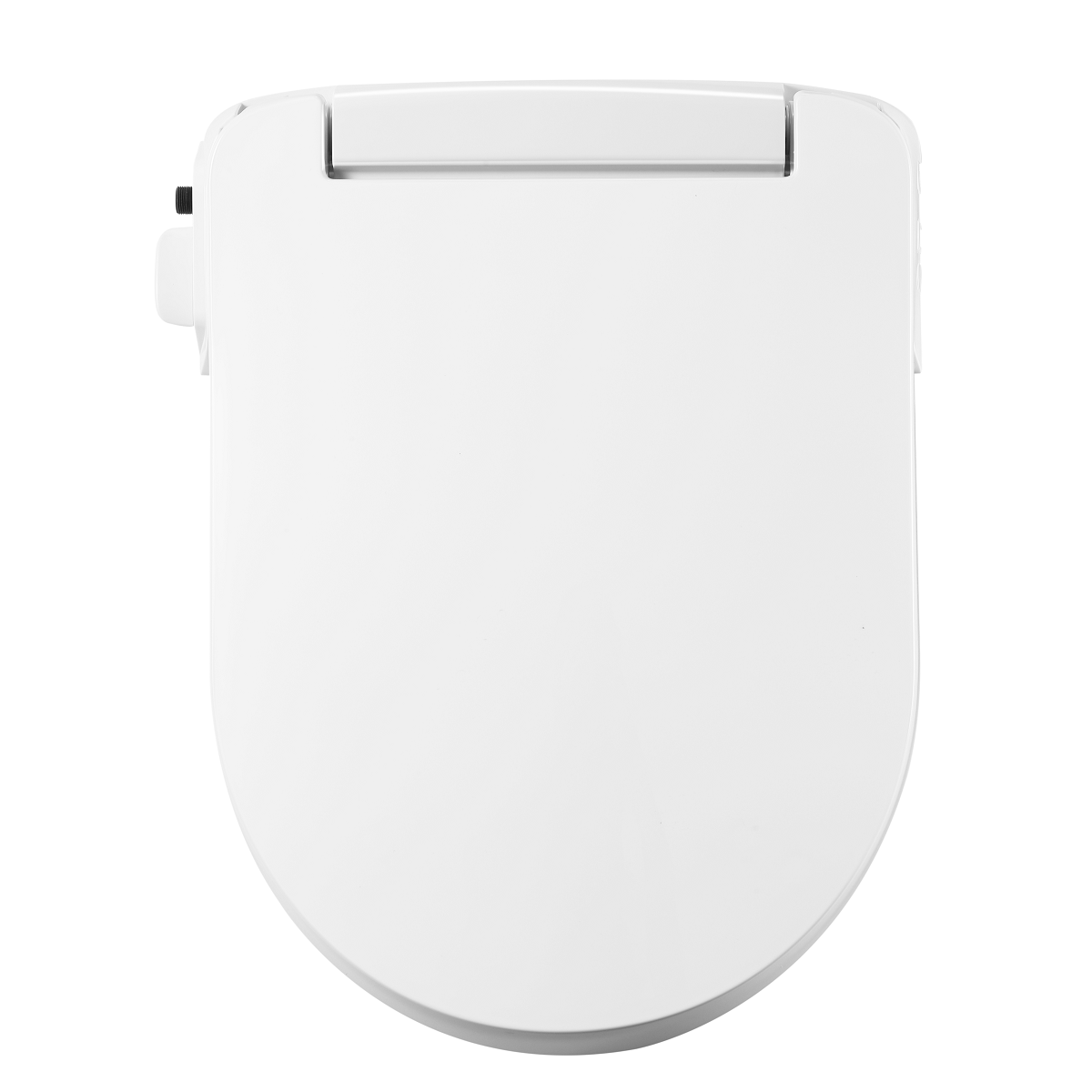 Rimini D Shaped Soft Close Bidet Toilet Seat - White