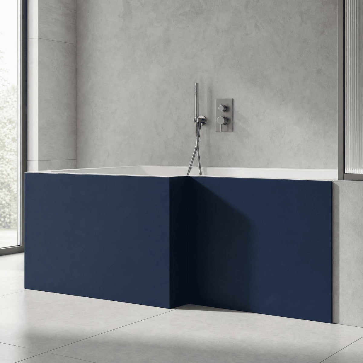 Crosswater L-Shaped Front Bath Panel