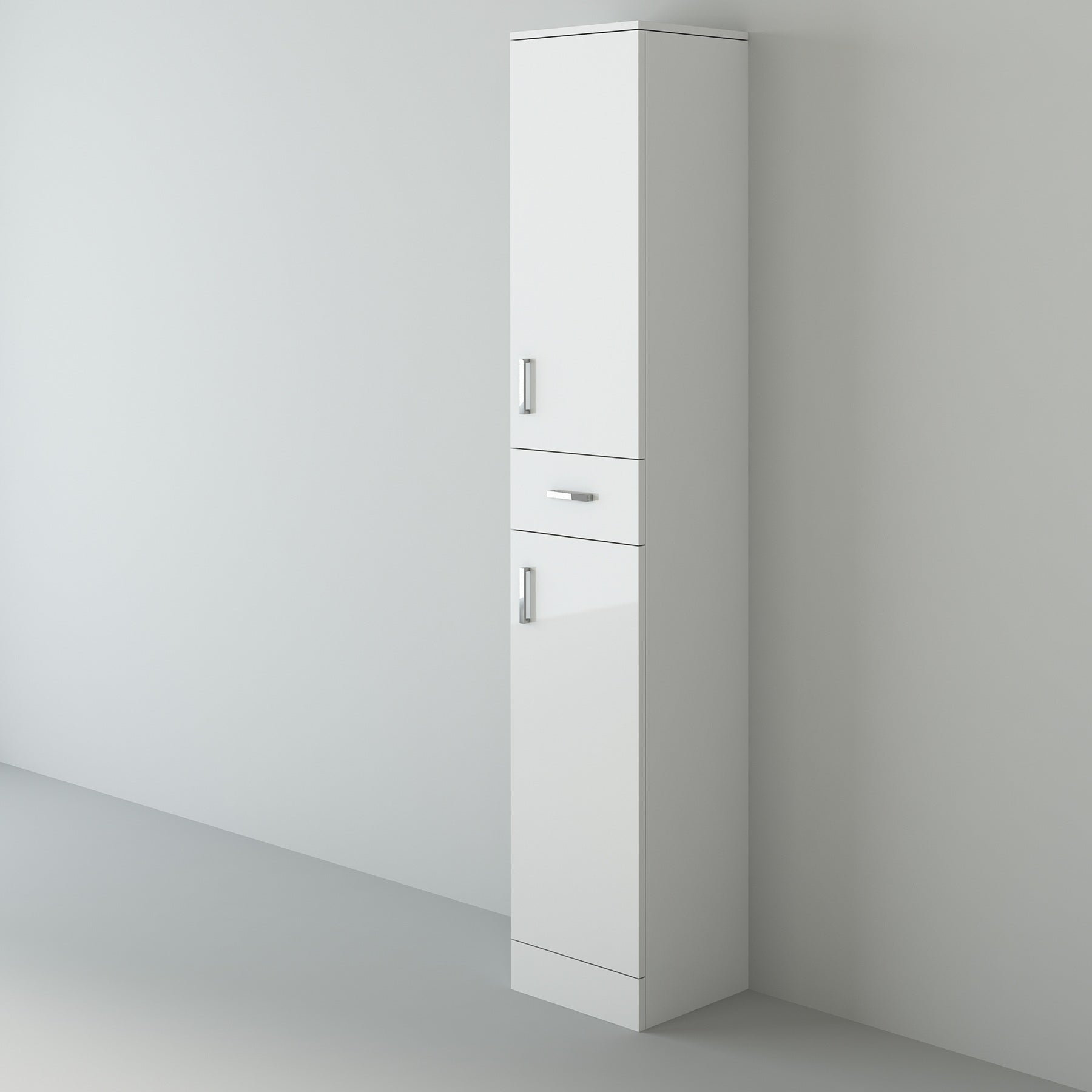 VeeBath Compact Tall Bathroom Storage Unit