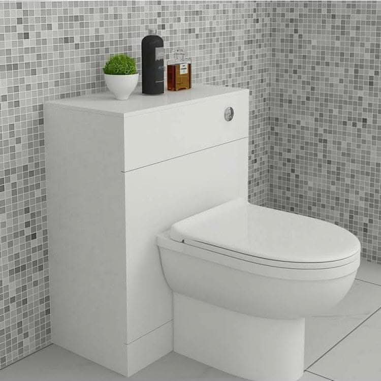 Mars WC Unit - 500mm x 300mm - Gloss White