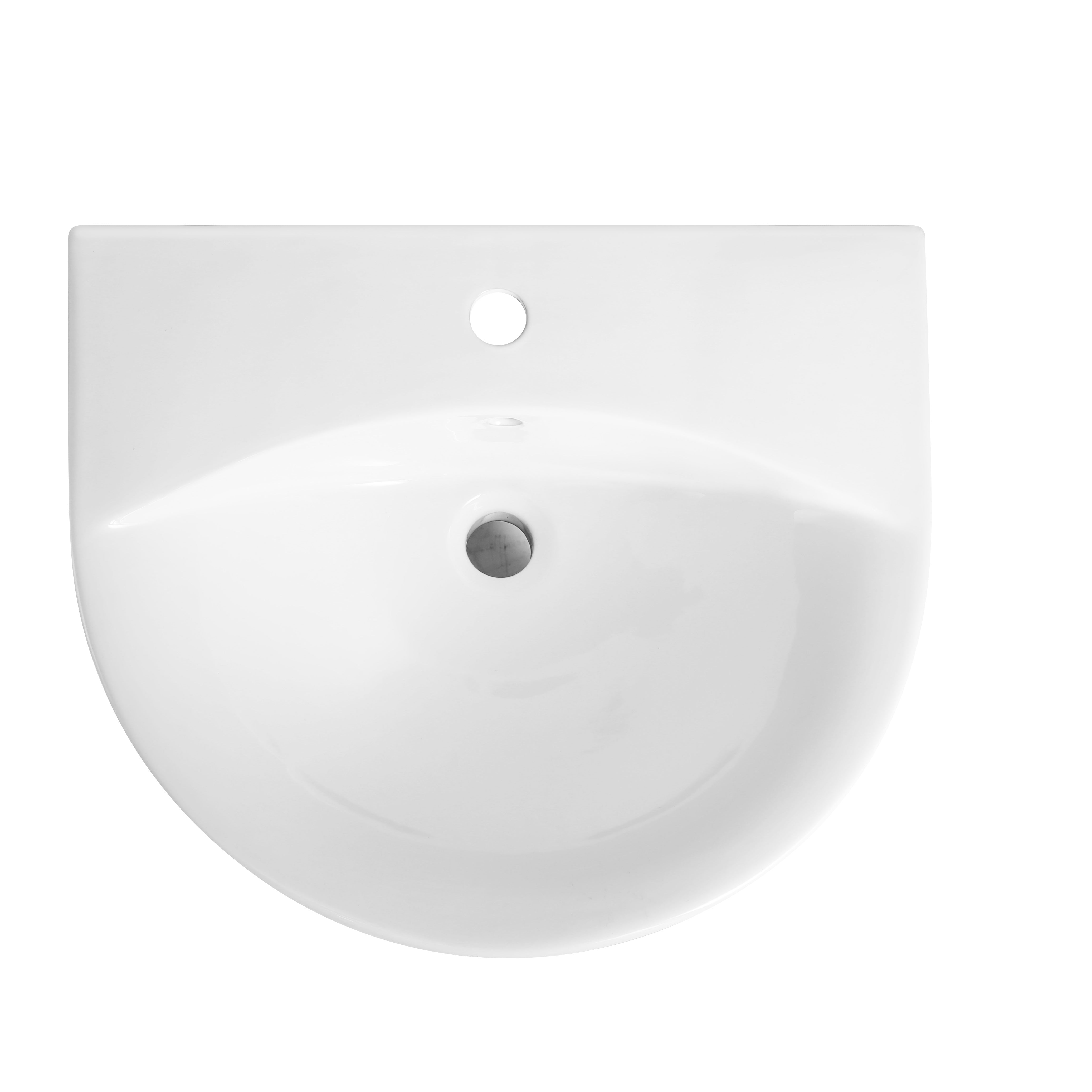 Basics Close Coupled Toilet And Full Pedestal Basin Suite - White