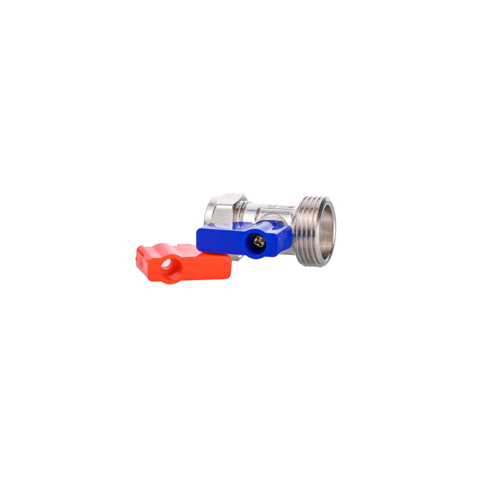 VeeBath 15mm x 3/4" Straight Machine Valve