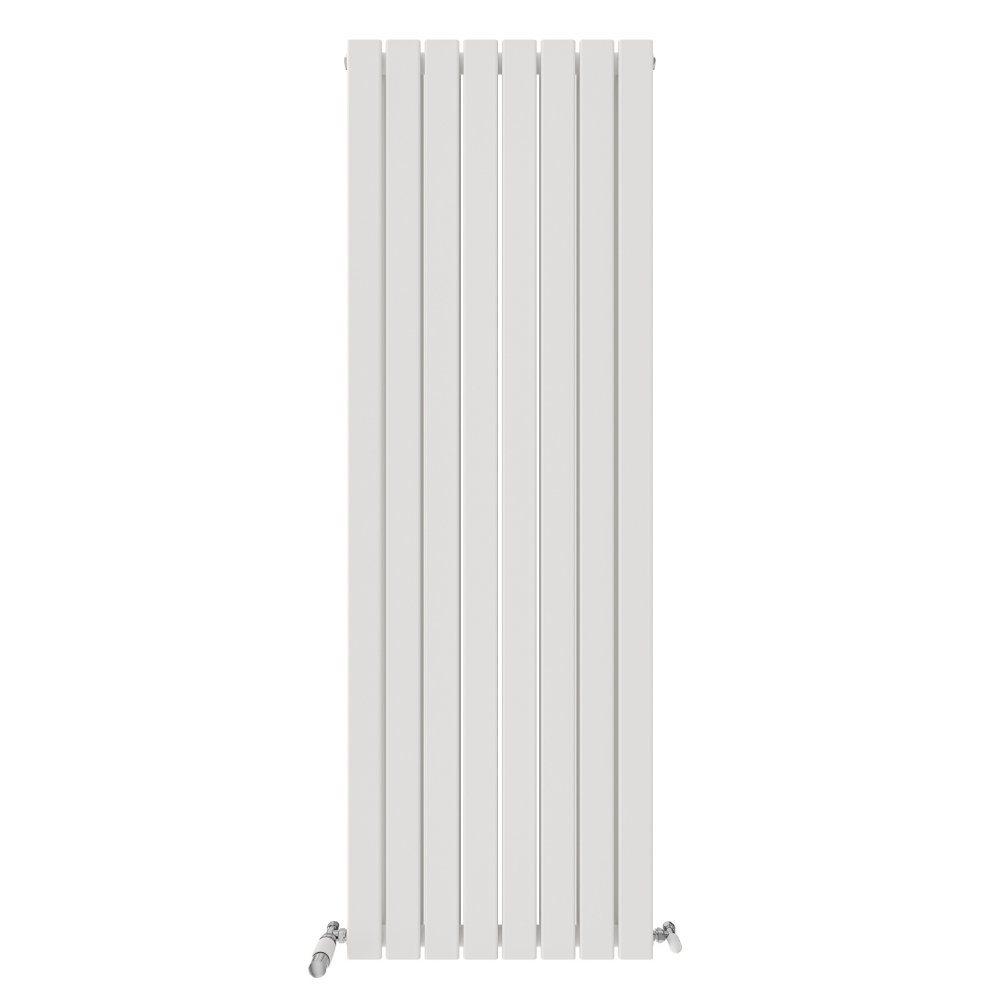 iBathUK Apex Vertical Double Slim Flat Panel Radiator, Designer Radiator, Vertical Radiators