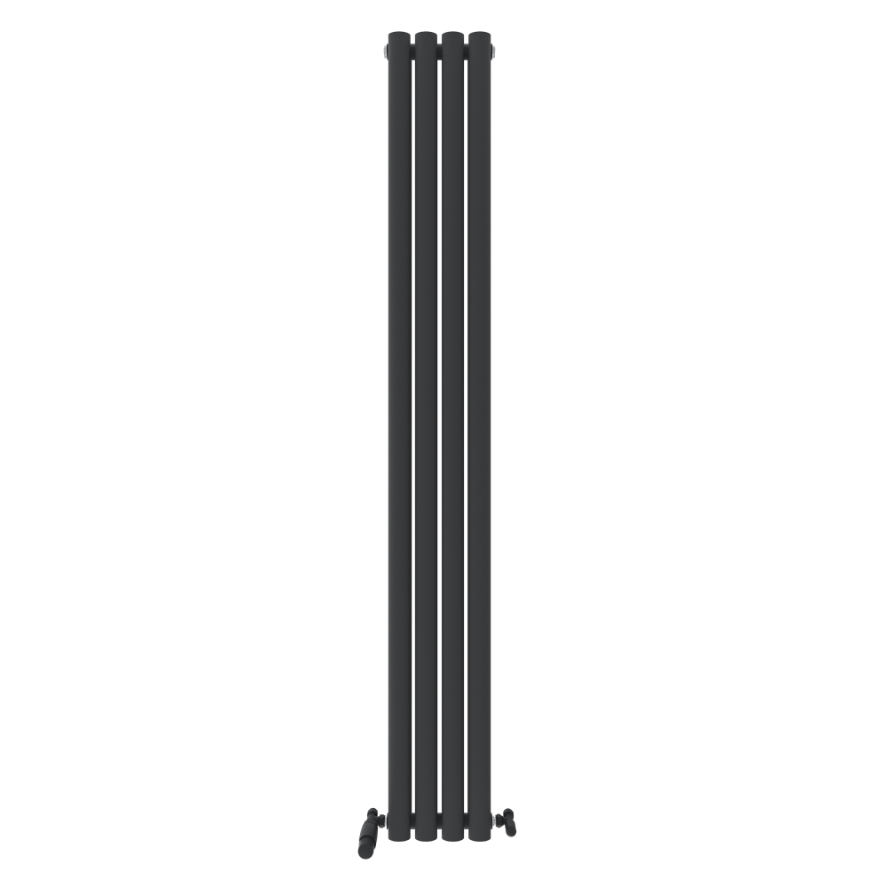 Princia Vertical Double Oval Panel Radiator