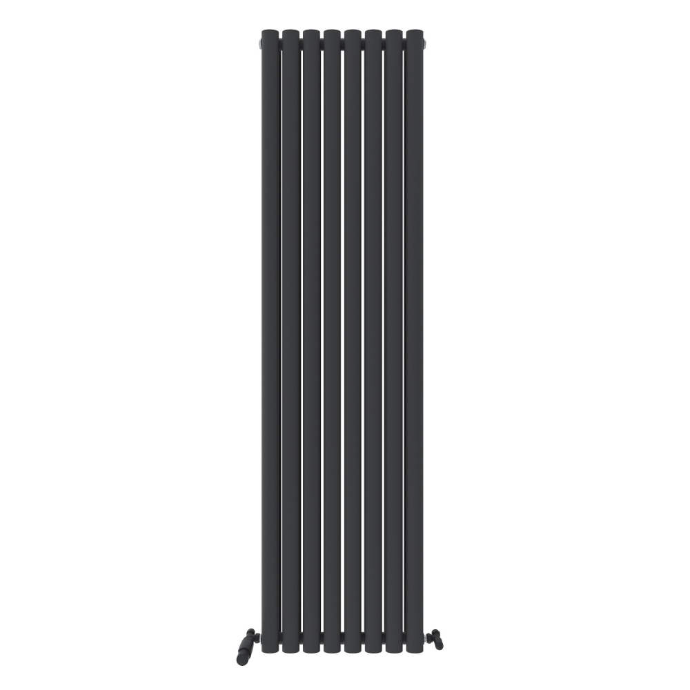 Princia Vertical Double Oval Panel Radiator