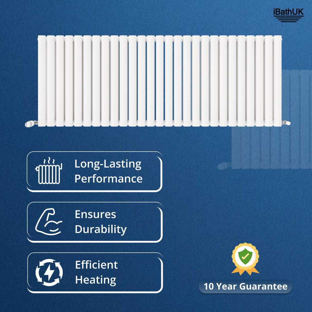 Princia Horizontal Double Oval Panel Radiator