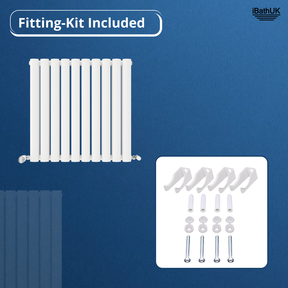 Princia Horizontal Double Oval Panel Radiator