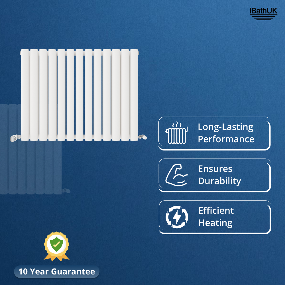 Princia Horizontal Double Oval Panel Radiator