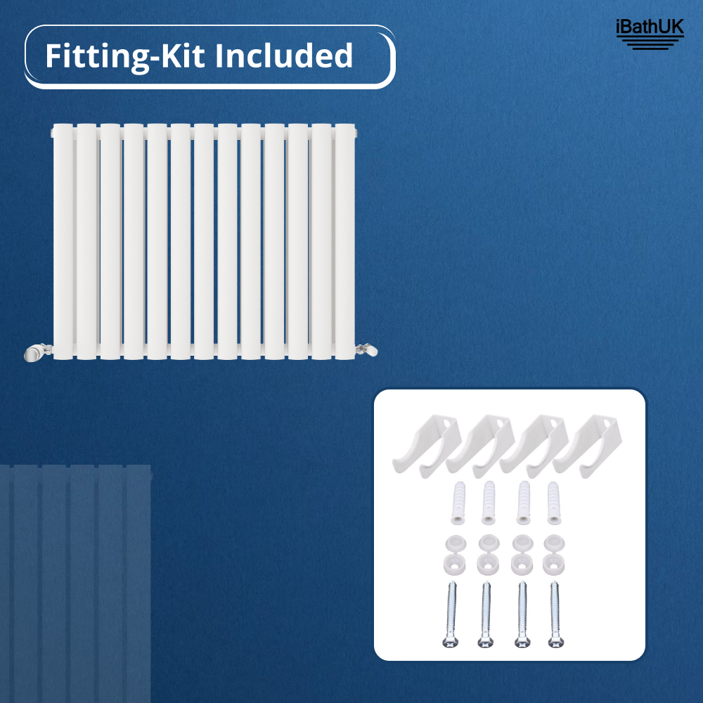 Princia Horizontal Double Oval Panel Radiator