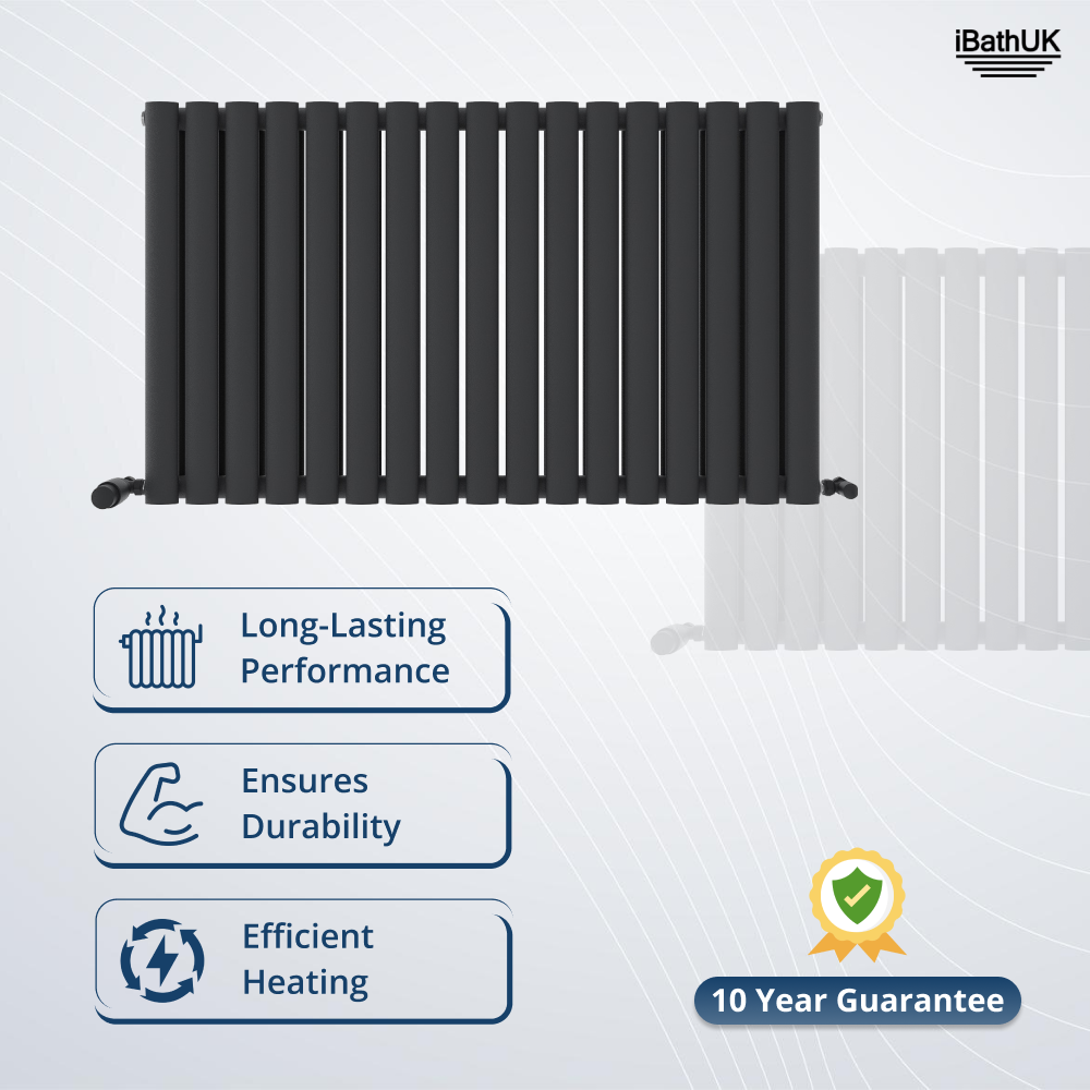 Princia Horizontal Double Oval Panel Radiator