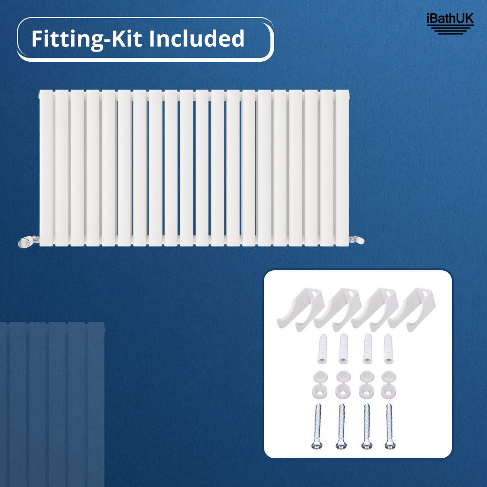 Princia Horizontal Double Oval Panel Radiator