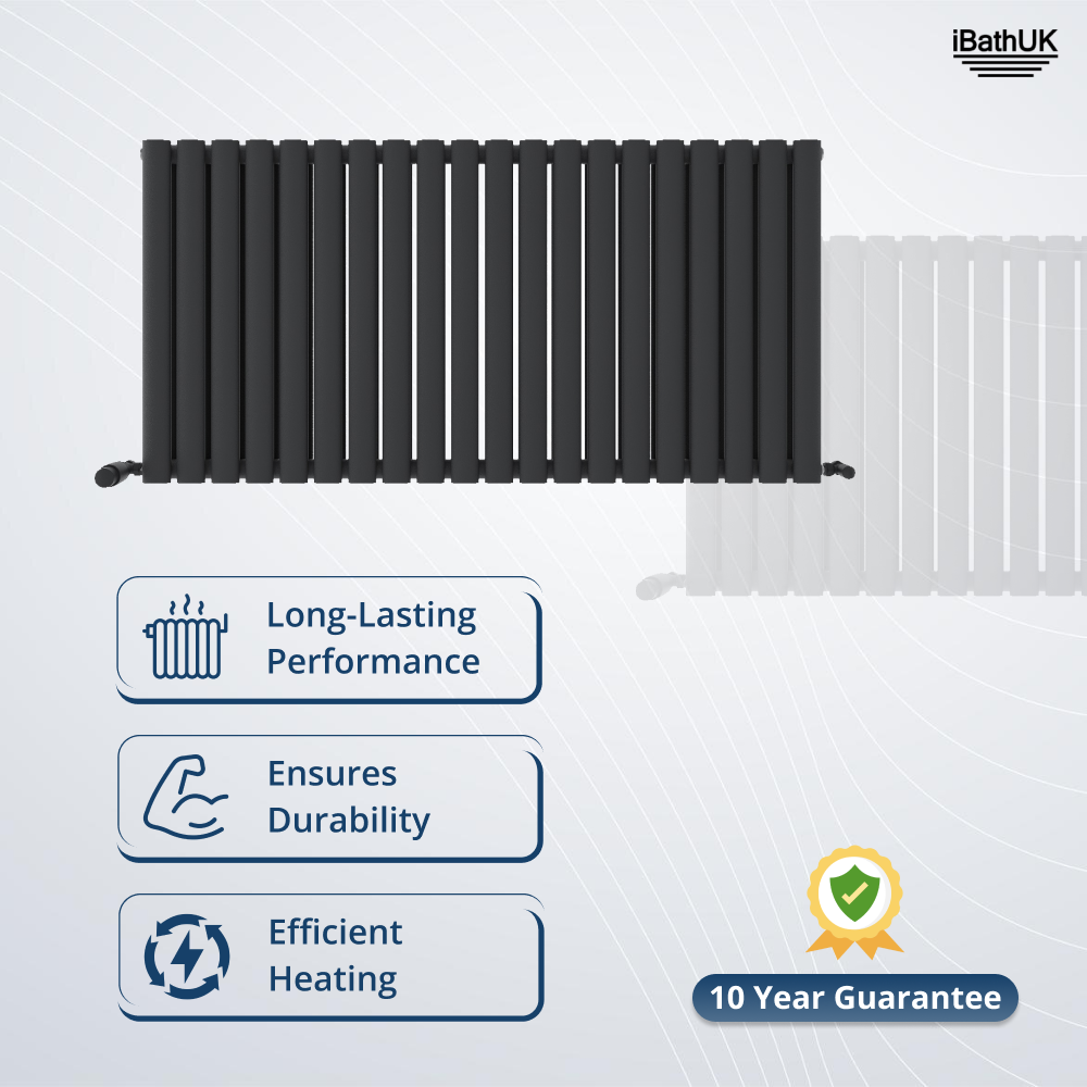 Princia Horizontal Double Oval Panel Radiator